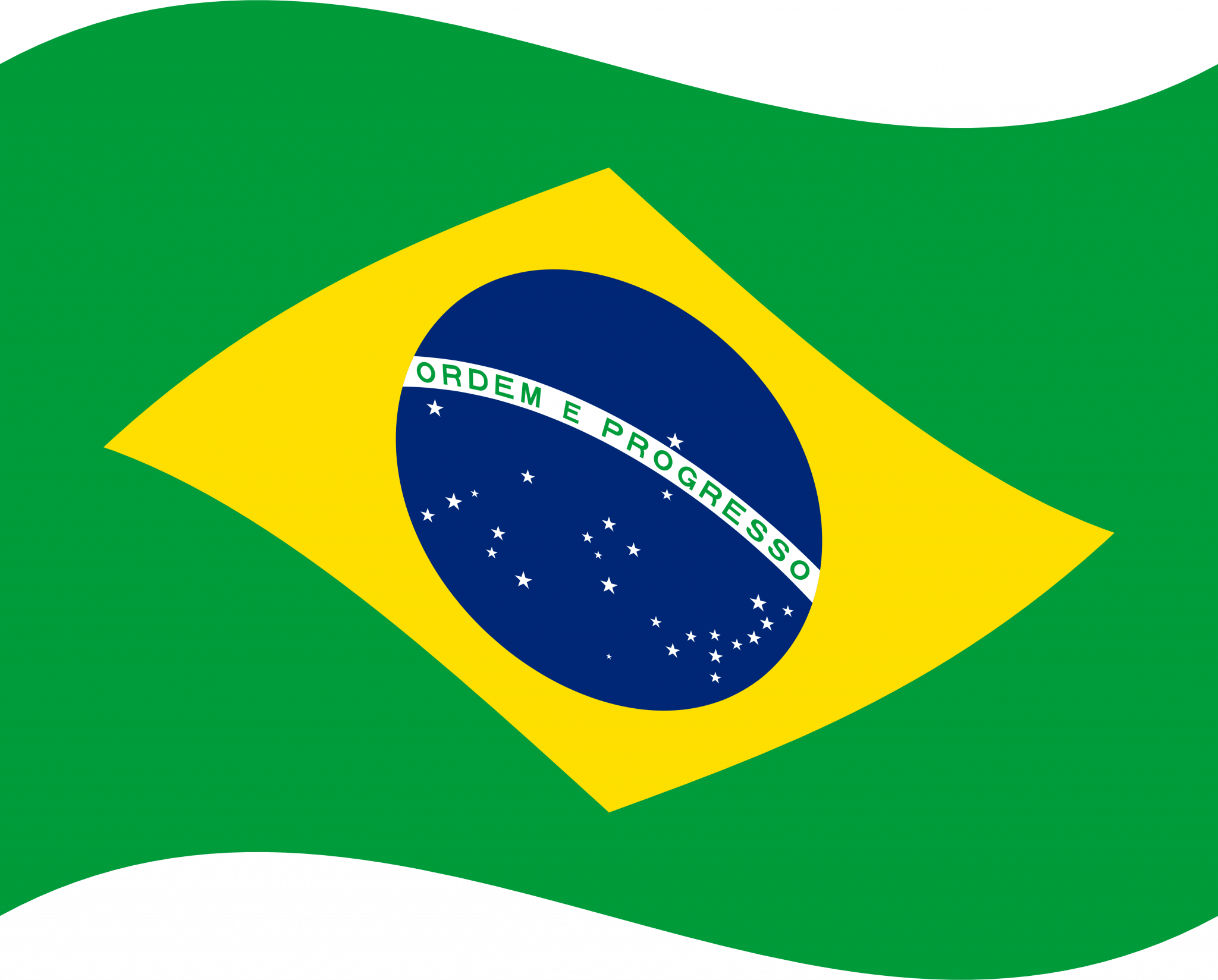 Flags Brazil Decal NA-BRA-01 180x70 mm 